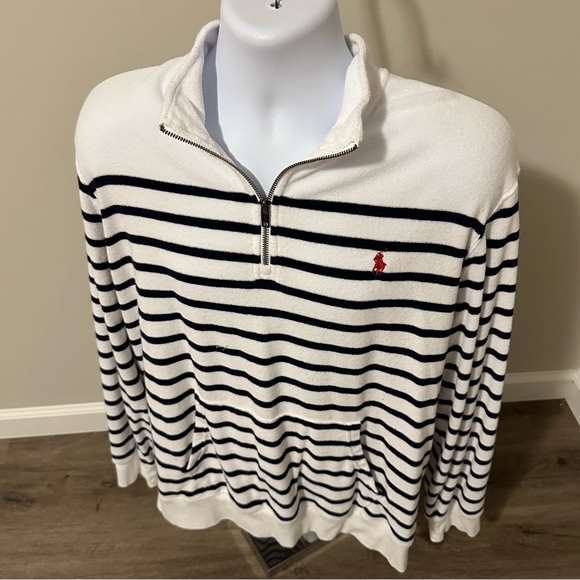 Terry 1/4 Zip Polo - Picture 3 of 6